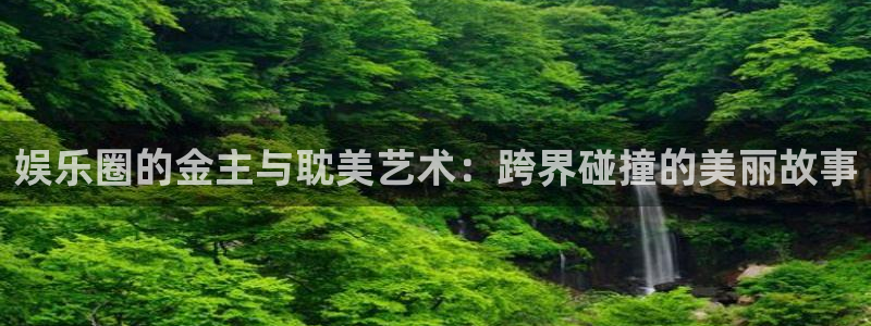 东莞聚富酒店：娱乐圈的金主与耽美艺术：跨界碰撞的美丽故事